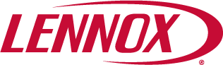 The image shows the Lennox logo in red, with "LENNOX" in bold, italicized uppercase letters and a curved red swoosh above and below—symbolizing quality in HVAC installation and furnace installs. - Shrewsbury Plumbing, Heating & Air Conditioning. The image shows the Lennox logo in red, with "LENNOX" in bold, italicized uppercase letters and a curved red swoosh above and below—symbolizing quality in HVAC installation and furnace installs.
